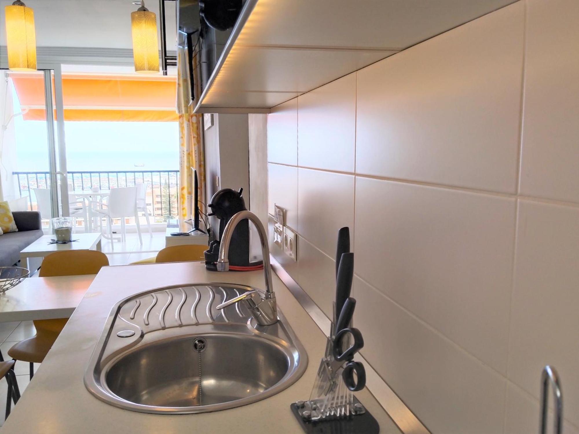 Los Cristianos Appartement Orange Trees Vue Mer Panoramique מראה חיצוני תמונה