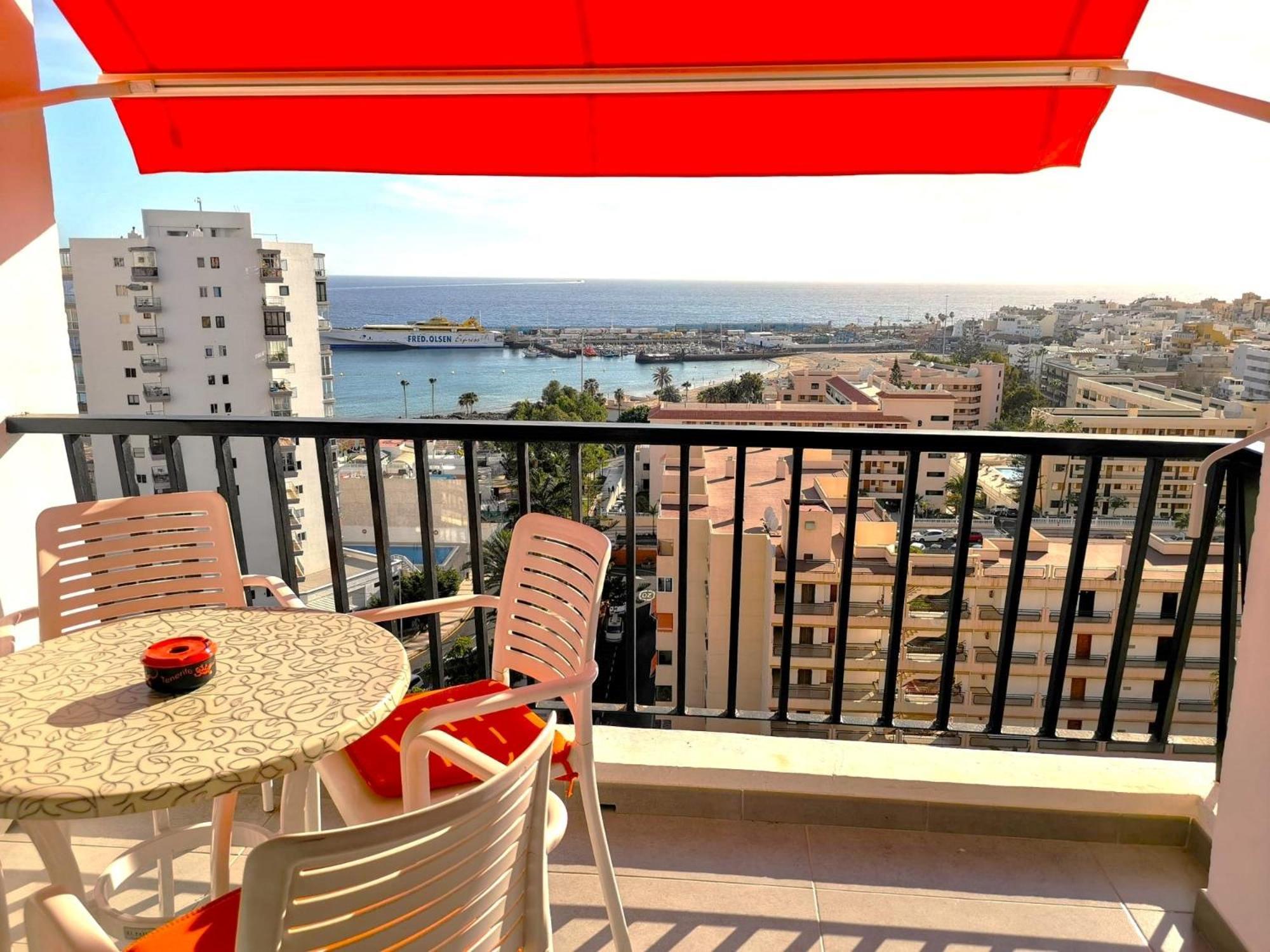 Los Cristianos Appartement Orange Trees Vue Mer Panoramique מראה חיצוני תמונה