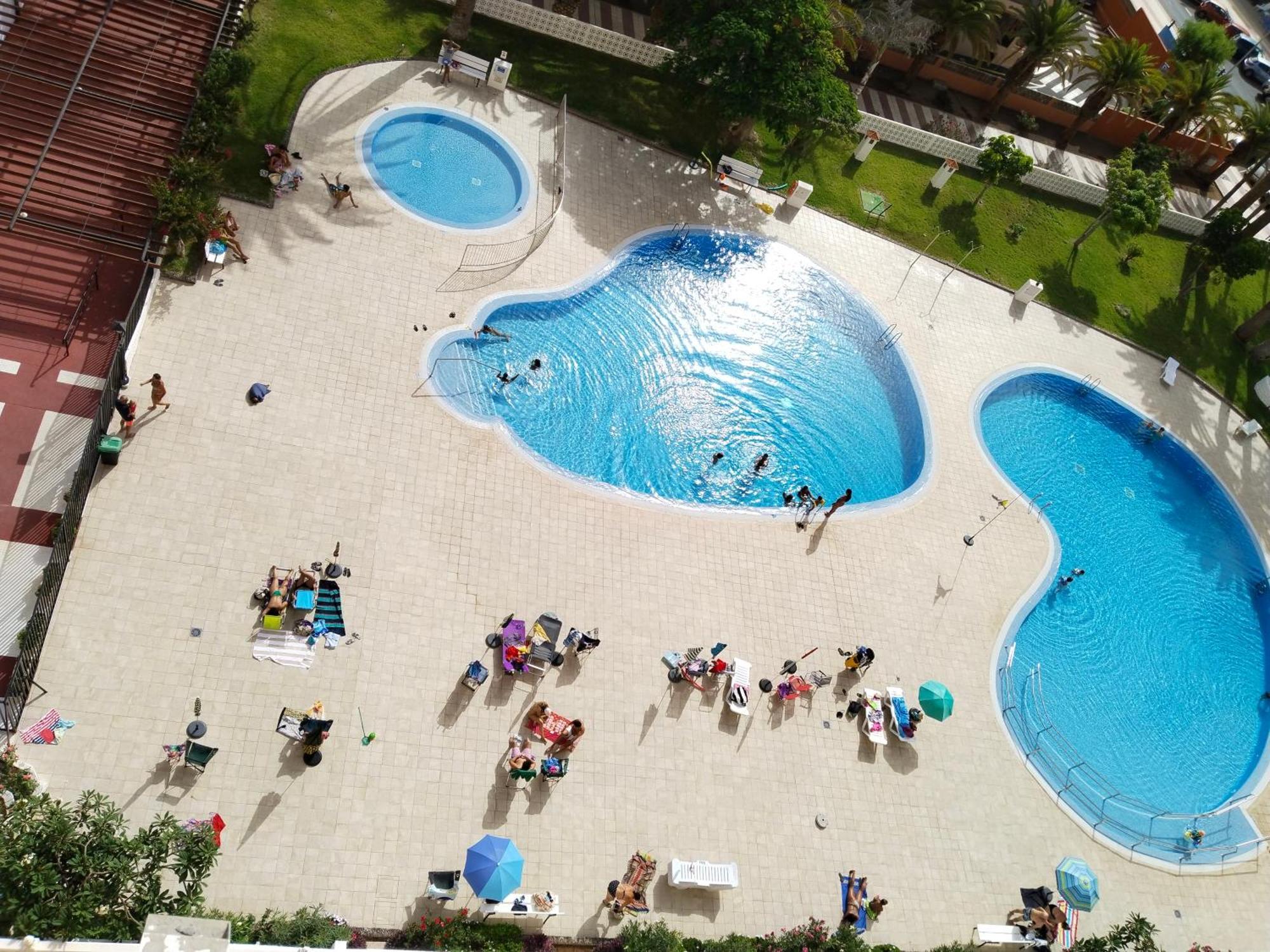 Los Cristianos Appartement Orange Trees Vue Mer Panoramique מראה חיצוני תמונה