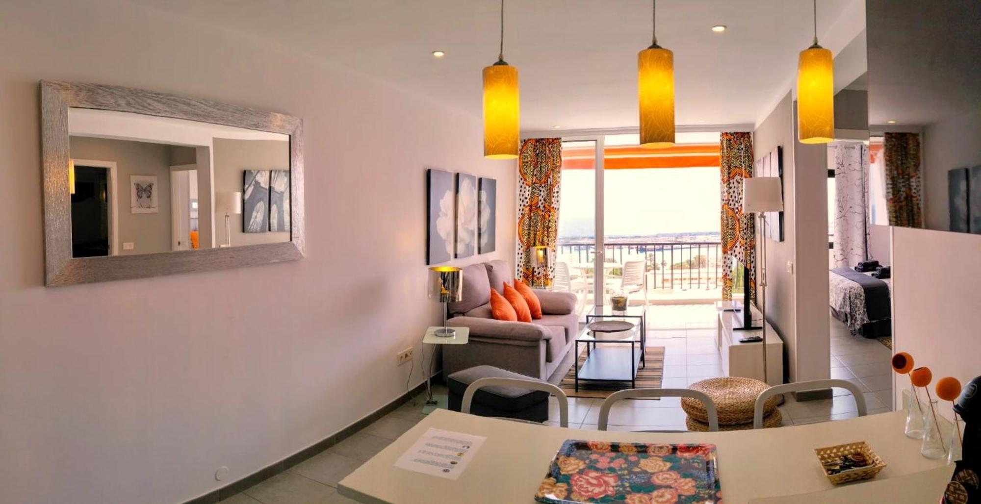 Los Cristianos Appartement Orange Trees Vue Mer Panoramique מראה חיצוני תמונה