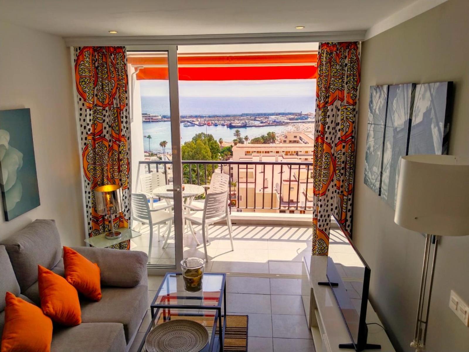 Los Cristianos Appartement Orange Trees Vue Mer Panoramique מראה חיצוני תמונה