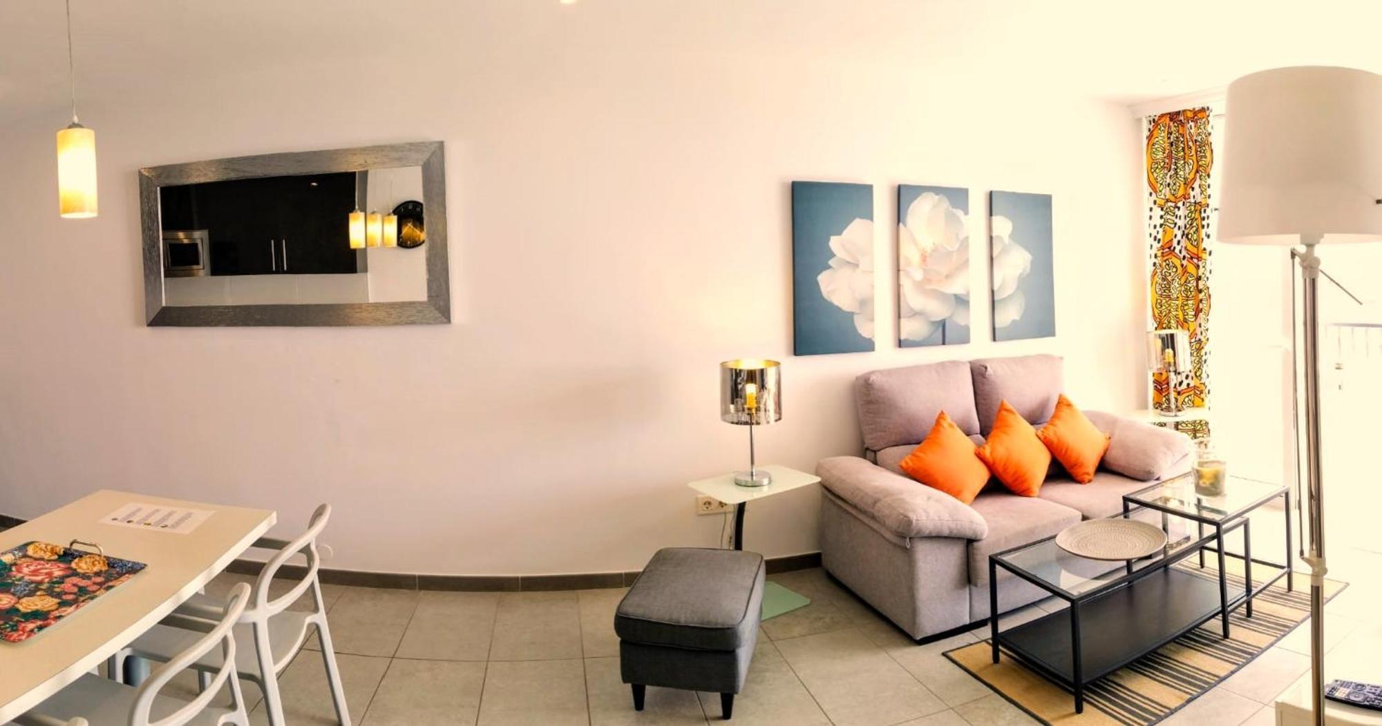 Los Cristianos Appartement Orange Trees Vue Mer Panoramique מראה חיצוני תמונה