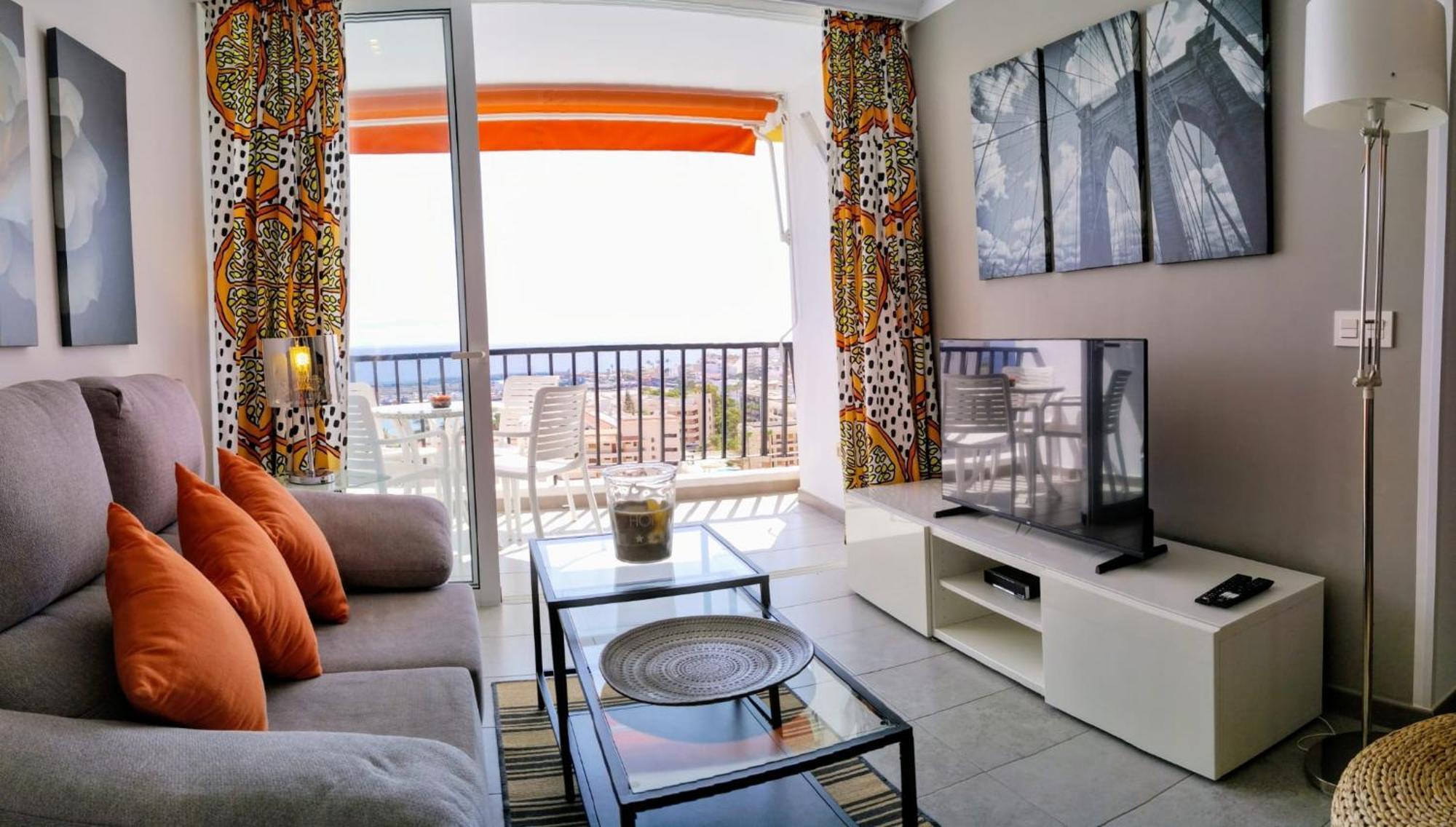 Los Cristianos Appartement Orange Trees Vue Mer Panoramique מראה חיצוני תמונה